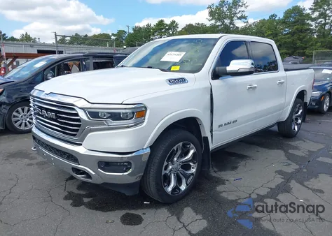 2019 Ram 1500 Laramie Longhorn z USA, uszkodzony, nr VIN 1C6SRFKT5KN708847